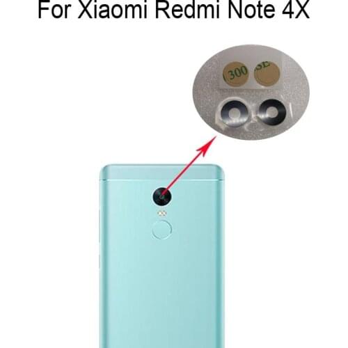 Original New For Xiaomi Redmi Note 4X Rear Back Camera Glass Lens For Xiaomi Redmi Note 4 X Repair Spare Parts RedmiNote4X