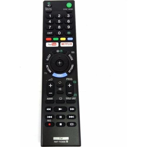 New RMT-TX300E Remote Control For Sony RMTTX300E LED LCD Bravia Smart TV KDL-43WE750 KDL-43WE753 4K HDR Ultra HD Android TV