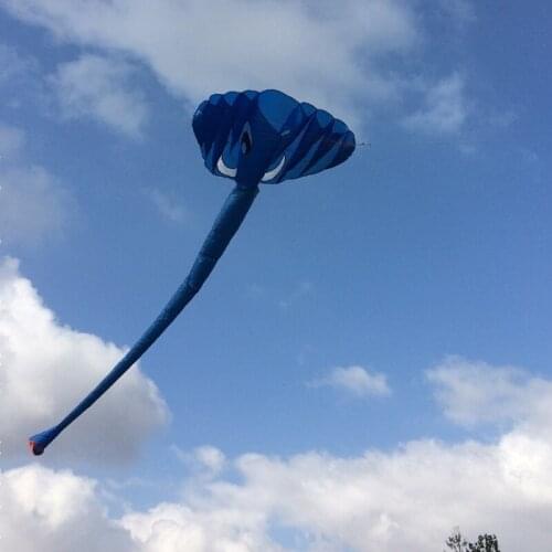 Elephant Kite Soft Inflatable Animal Kite Single Line Tear-proof Outdoor Sports Flying Tool Fun Children Gift Adult Kite Toys