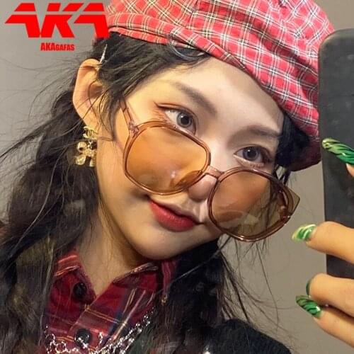 AKAgafas Cats Eye Sunglasses Women 2021 Luxury Brand Eyeglasses Women/Men Oversized Glasses Women Designer Lentes De Sol Mujer