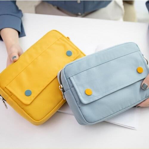 Women Bag Handbag Chest Bag Solid Color Cute Wallet Multifunction Mobile Phone Canvas Bags Small Coin Purse Gift