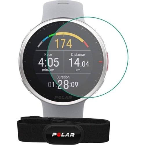 Smartwatch Tempered Glass Clear Protective Film Guard For POLAR Vantage V2 Sport Watch LCD Display Full Screen Protector Cover