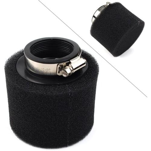 48mm Black Foam Air Filter Universal for 150cc-250cc ATV Go Kart Moped Scooter Pocket Dirt Bike