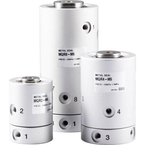 MQRF4-M5 High speed pneumatic Rotary Joint MQR2-M5 MQR4/8/12/16-M5 multi-way Rotary Joint with slip ring at 360 degrees