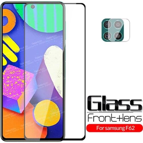 For Samsung F62 Glass Camera Tempered Glass For Samsung Galaxy F62 SM-E625F 6.7 inch F 62 Screen Protector Cover Protective Film