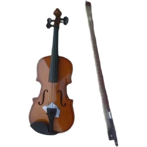 1pcs glossy wood color violin 1/4 violin handcraft violino Musical Instruments