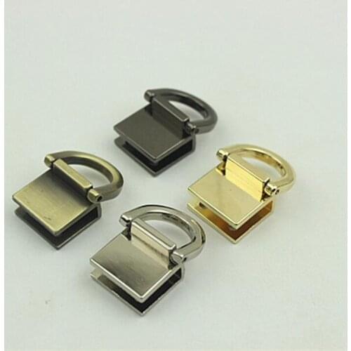 10 pieces/lot) luggage handbag hardware accessories high-grade bag with side ring hook li link buckle metal accessories