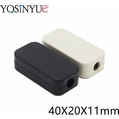 10PCS DIY 40*20*11mm Waterproof ABS Plastic Project Box Storage Case Housing Instrument Case Enclosure Boxes Electronic Supplies