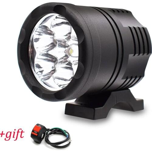 2020 Motorcycle Headlight Auxiliary Lamp 60W LED Moto Spotlight Fog Light For Triumrh 675 STREET TRIPLE AMERICA BONNEVILLE T120