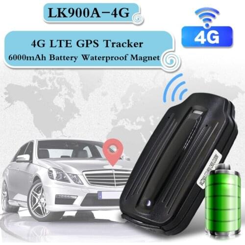 4G GPS Car Tracker GPS Locator LK900A-4G Real-time tracking and Remove and speed alert History Route AGPS locating