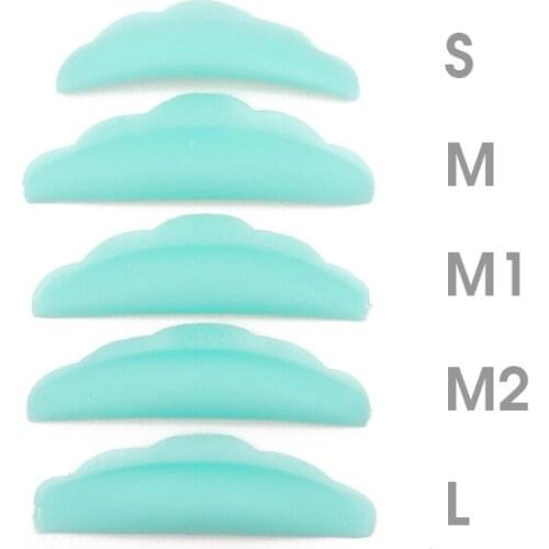 5 Pairs/Bag Eyelashes Perming Rods S M M1 M2 L Soft Silicone Eyelash Perm Pads for Lash Lift Beauty Makeup Lifting Tools