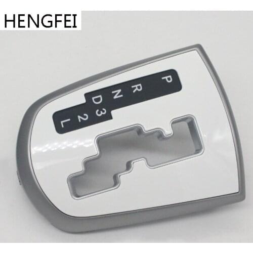 Car accessories HENGFEI Gear shift decorative frame Gear lever trim strip Gear border gear panel for Hyundai Verna Solaris