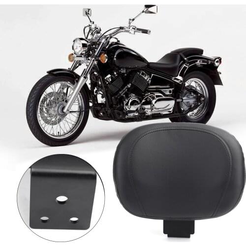 Areyourshop for Yamaha V Star 650 XVS 650 Drag Star 650 XVS 400 1996-1997 Front Driver Rider Backrest Motorcycle Backrest