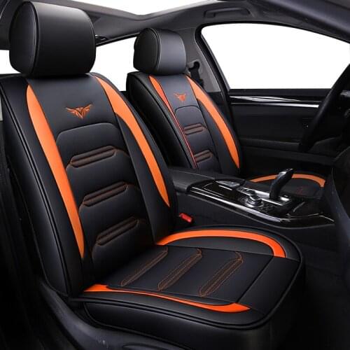 ZHOUSHENGLEE Full Coverage Eco-leather car seat covers for lifan Breez 320 520 620 smily solano x50 x60 720 mg6 mg3 MG7 MG5 auto