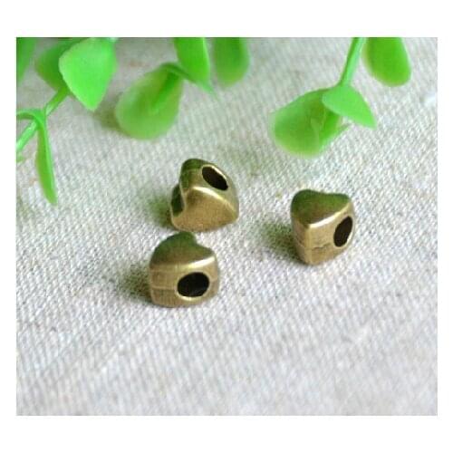 Free Shipping Design Charms 30pcs/lot Antique Bronze Plated Peach Heart Zinc Alloy Pendant Kids Jewelry Findings 9MM