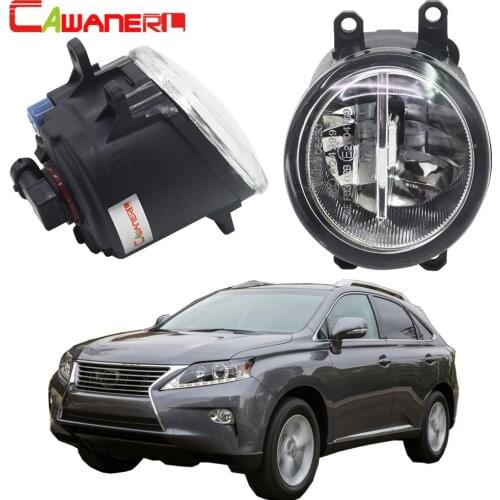 Cawanerl For Lexus RX350 RX450h 2010-2013 H11 Car Styling LED Fog Light 6000K 4000LM Daytime Running Lamp DRL White 12V 2 Pieces