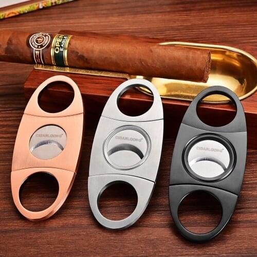 CIGARLOONG Cigar Cutter knife Stainless Steel Portable Sharp Blade Cigar Scissors Accessories CLE-20JH1