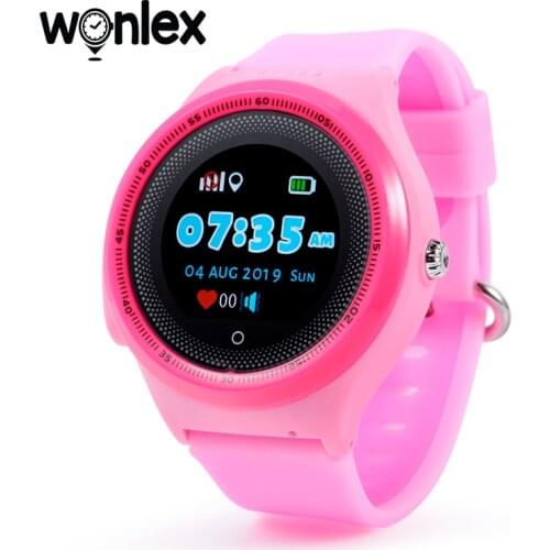 Wonlex KT06 Smart Watches Kids GPS WIFI Phone-Watch Baby SOS Anti-lost Location Tracker Sim-Card Android-System Alarm Clock Gift