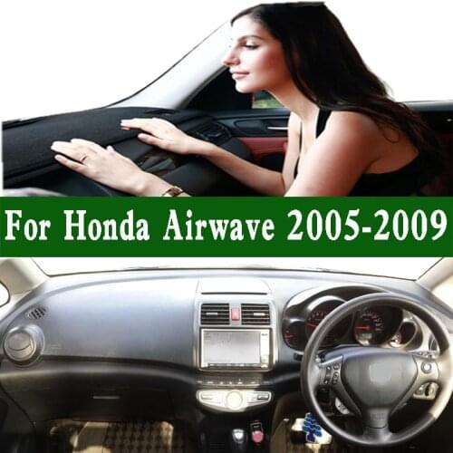 Fits Honda Airwave GJ1 1.5AM M S Package 2005 2006 2007 2008 2009 Dashmat Dashboard Cover Pad Dash Mat Instrument Panel Carpet