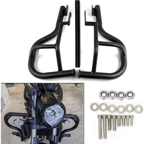 For Kawasaki VN650 Vulcan S 650 EN650 2015-2020 Motorcycle Engine Guard Highway Crash Bars Bumper Stunt Cage Protector Steel
