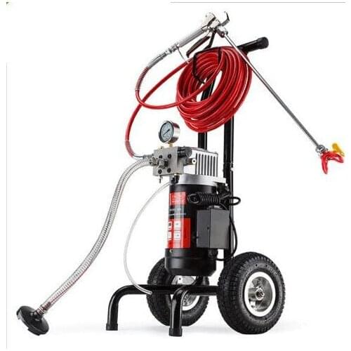 Airless Spray Gun Electric Paint Sprayer Electric M819-A Machine with 50cm extend pole 517/519Nozzle Tips painting equipment