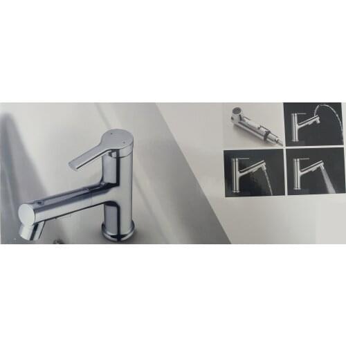 G·LAUF Pull-out Bath Mixers With Shower Head