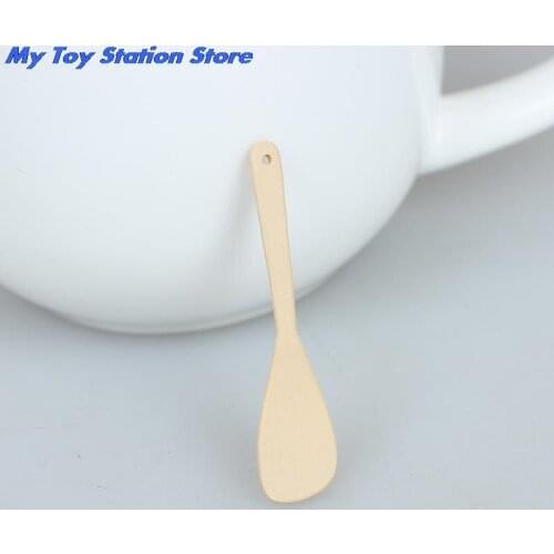 Hot Sale 1:12 Dollhouse Miniature Mini Rice Scoop Model Kitchen Accessories Toys