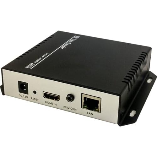 HDMI-compatible HD Video Broadcaster H.265 Encoding Push Streaming Machine Mshow VMIX Guide SRT Low-latency Push Streaming
