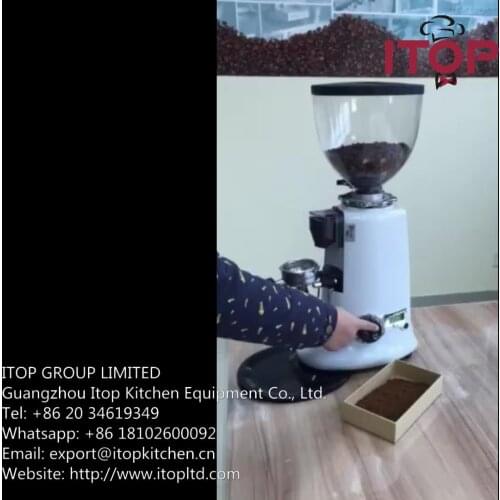 Commercial coffee grinder Electric bean grinding machine automatic coffee grinder electronic