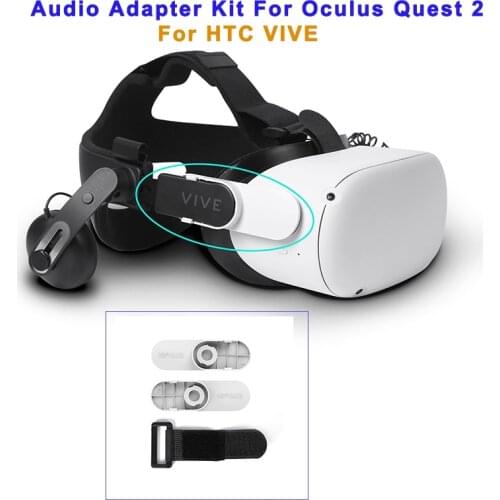 Audio Adapter Kit Smart Connector For Oculus Quest 2 Head Band Connector For HTC VIVE Headband Headset Adapter VR Accessories
