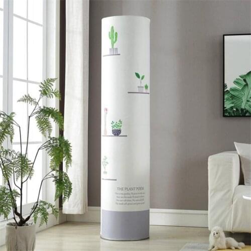 Round Standing Air Conditioner Cover Cleaning Dust Washing Cover Waterproof Protect дефлектор funda aire acondicionado exterior