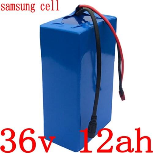 36V Lithium battery use samsung cell 36V 6ah 9ah 12ah 15ah electric bicycle battery 36V 250W 350W 500W electric scooter battery