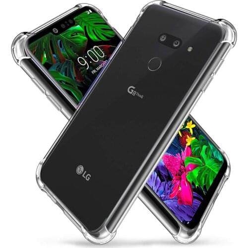 Luxury TPU Case For LG Q52 Q60 K52 K42 K62 V60 ThinQ 5G V50S G8 S G7 V35 G8S ThinQ Cases Soft Slim Transparent Shock Back Cover