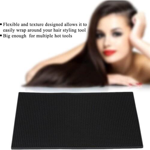 Silicone Heat Resistant Mat Anti-heat Mat For Hair Straightener Curling Iron Tools Hair Care Tool Salon Use Hair Styling Tool