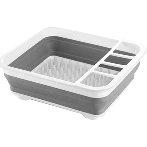 Foldable Dish Rack Storage Rack Kitchen Organizer,Drainer Bowl Dinnerware Plate Drying Rack,Kitchen Supplies