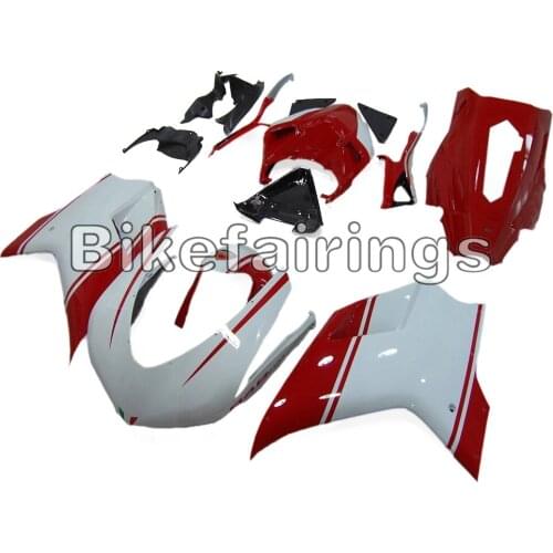 Fiberglass Racing Body Kit For 2007 2008 2009 2010 2011 2012 Ducati 1098/848/1198 Year 2007 - 2012 Bike Fairings Bodywork Kit