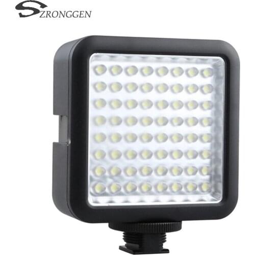 Godox 64 LED Illumination Dimming Video Light for Canon / Nikon / Pentax DSLR Camera
