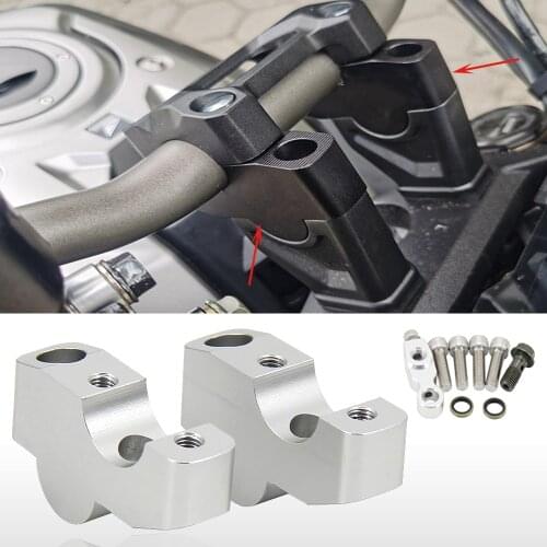 Motorcycle Handlebar Riser Bar Mount Handle Clamp For Honda CB650R 2019 2020 CB 650 R Extend Adapter CB650 R CB 1000 R CB1000R