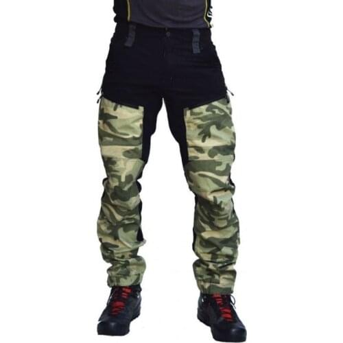 SCIONE Camouflage Camo Cargo Pants Men Casual Multi-pockets Baggy Combat Loose Trousers Overall Army Military Tactical Pants