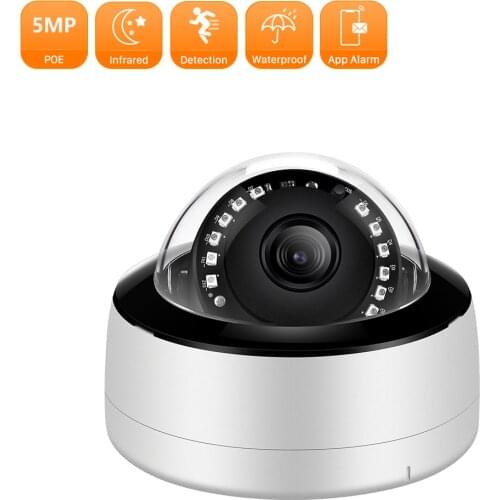 ANBIUX 5MP IP Camera POE H.265 Smart Motion Detection APP Alarm CCTV Camera IP66 3MP 2MP Outdoor Waterproof Home Surveillance