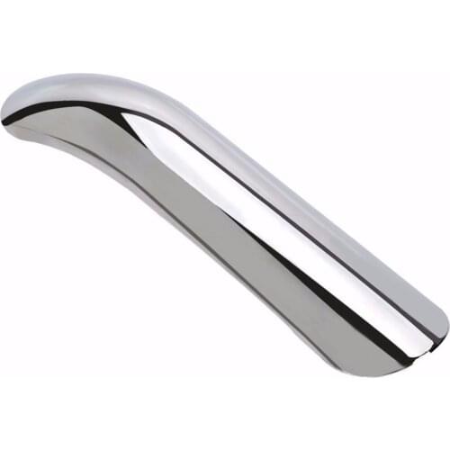 Curve Exhaust Muffler Pipe Heat Shield Cover Heel Guard For Honda Kawasaki Suzuki Yamaha cruiser chopper custom