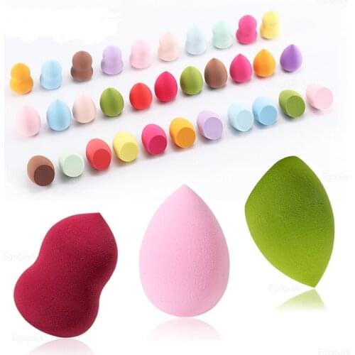 1 Pcs Cosmetic Puff Powder Puff Smooth Womens Makeup Foundation Sponge Beauty To Make Up Tools Accessories Water-Drop Shape