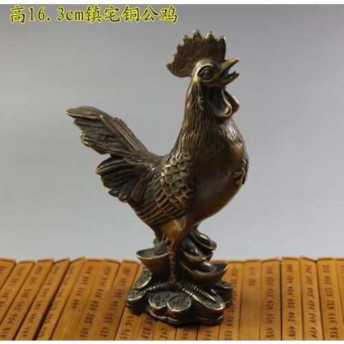 Chicken king Songfu Zhaocai Rooster Chicken Chop chicken rotten peach incense Encyclopedia of antiques and Collectibles