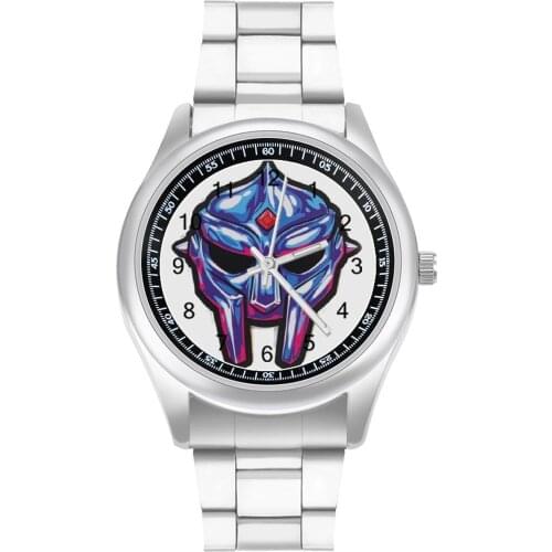 Mf Doom Quartz Watch Steel Photo Wrist Watch Man Spring Retro Affordable Wristwatch