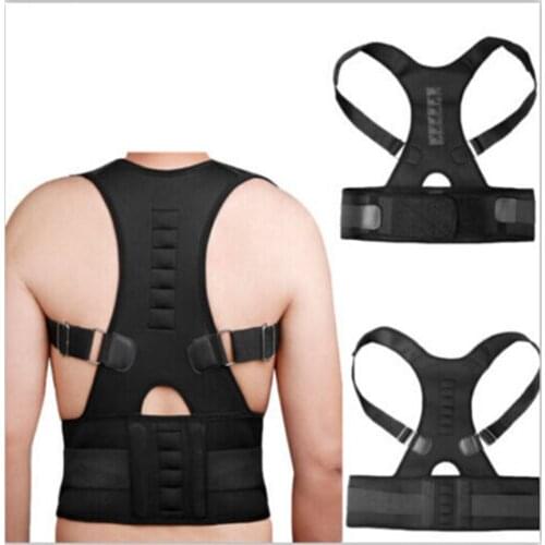 Male Corset for Posture Corrector Men Back Brace Back Belt Lumbar Support Straight Back Posture Vest Free Shipping