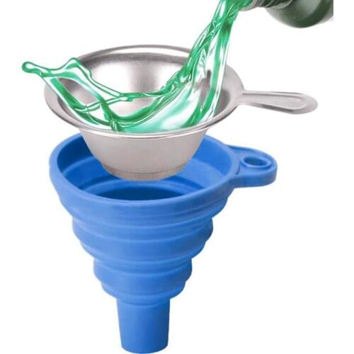 New Metal UV Resin Filter Cup+Silicon SLA 3D Printer UV Resin Funnel 3D Printer Parts