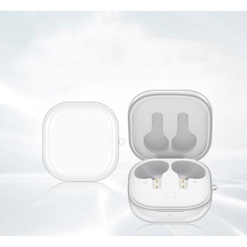 Portable Soft TPU Bluetooth-compatible Earphones Protective Case Comipable with QCY T13 Earbuds Charging Box Dustproof