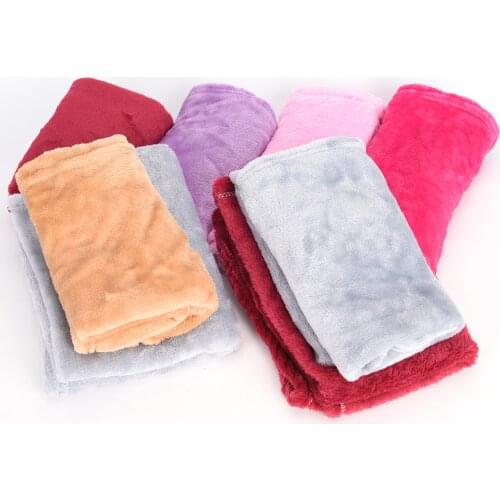 Newborn photography props Solid Color Bed Blanket Fleece Blankets newborn-photography-props blanket wraps baby wrap-newborn