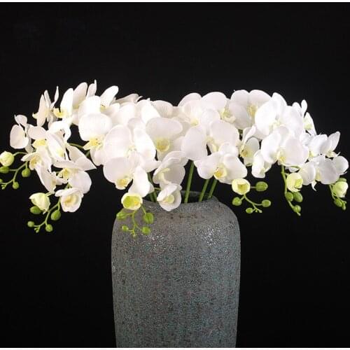 High-Grade Artificial Flower Bouquet for Wedding Decoration Butterfly Fake Flowers Wedding Home Decor Silk Hydrangeas Flower