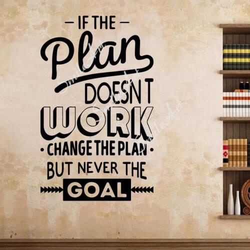 Funny Work Decorative Sticker Waterproof Home Decor For Kids Rooms Decoration Wall Art MURAL Drop Shipping